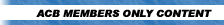 ACB Members Only Content